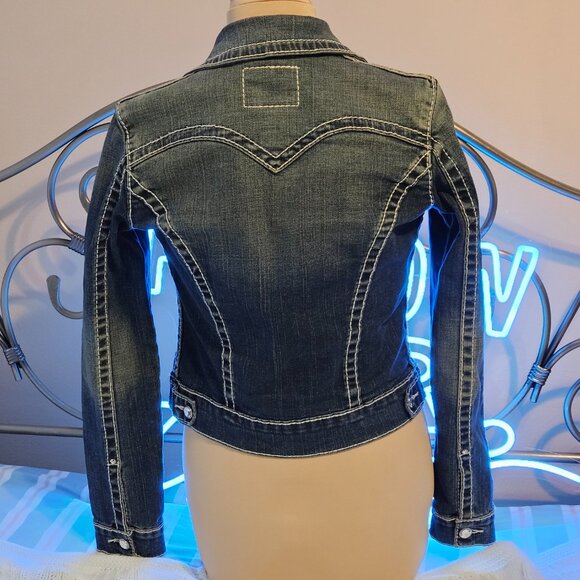 TRUE RELIGION Disco Emily Jean Jacket Size Small with COA - Picture 4 of 8